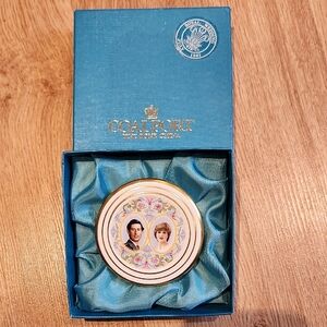 Coalport Royal Blue and Gold Decorative Box